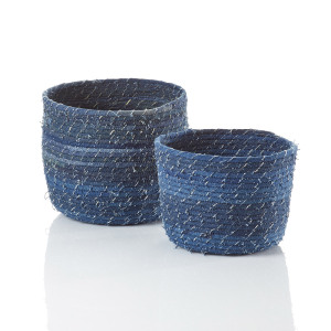Product Image of Dhaka Denim Baskets - Set of 2