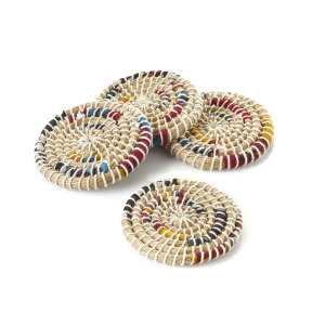Product Image of Chindi Stripe Coasters - Set of 4
