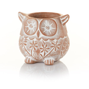 Product Image of Who's Who Owl Terracotta Planter