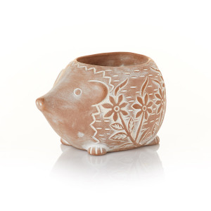 Product Image of Happy Hedgehog Terracotta Planter