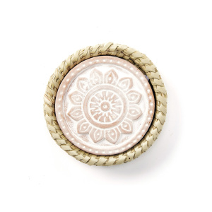 Product Image of Mandala Warming Coaster with Kaisa Grass Basket