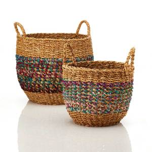 Product Image of Sari Hogla Baskets - Set of 2