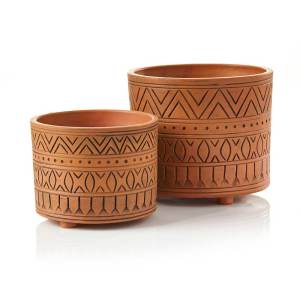 Product Image of Indu Terracotta Planters - Set of 2