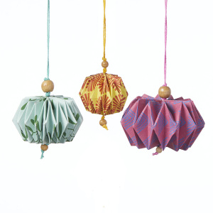 Product Image of Origami Lantern Ornaments - Set of 3