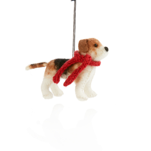 Product Image of Felted Beagle Ornament