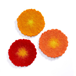 Product Image of Felt Flower Scrubbers - Set of 3 