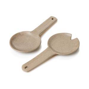 Product Image of Stone Gray Dhabba Serving Utensils - Set of 2