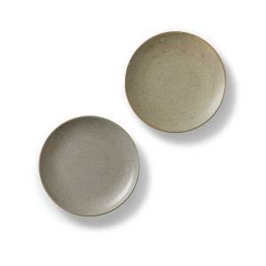 Stone Gray Dhabba Salad Plates - Set of 2