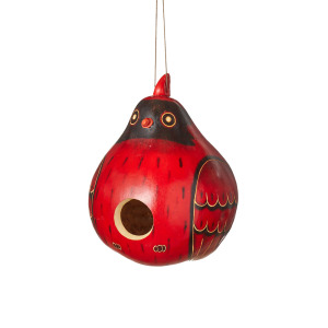 Product Image of Cardinal Gourd Birdhouse