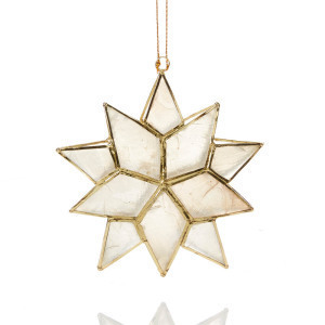 Product Image of Capiz 3D Star Ornament