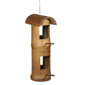 Product Image of Double Decker Bamboo Bird Feeder