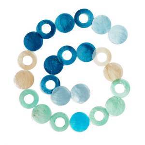 Product Image of Saltwater Ombre Capiz Garland