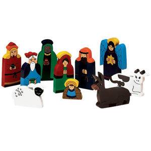 Product Image of Bright Wood Nativity