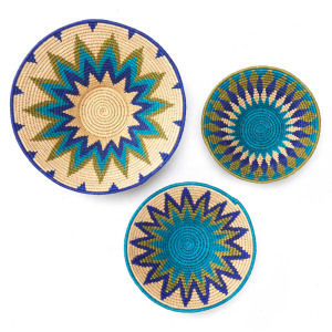 Product Image of Swazi Wall Art Baskets - Set of 3