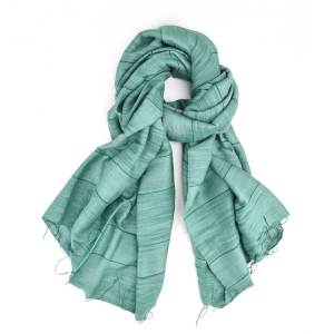 Product Image of Teal Stripe Scarf