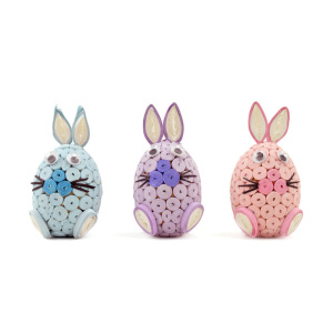 Product Image of Pastel Quilled Bunny Trio