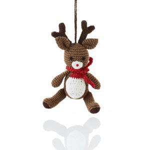 Product Image of Crocheted Rudolph Ornament