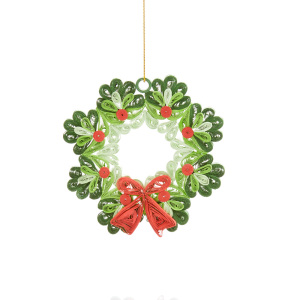 Product Image of Quilled Paper Wreath Ornament