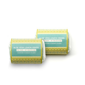 Product Image of Aloe Vera Lemongrass Soaps - Set of 2