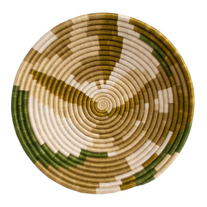 Product Image of Verdant Hues Woven Basket Bowl