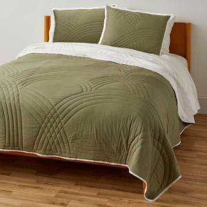 Product Image of Olive Hava Stitch Bedding