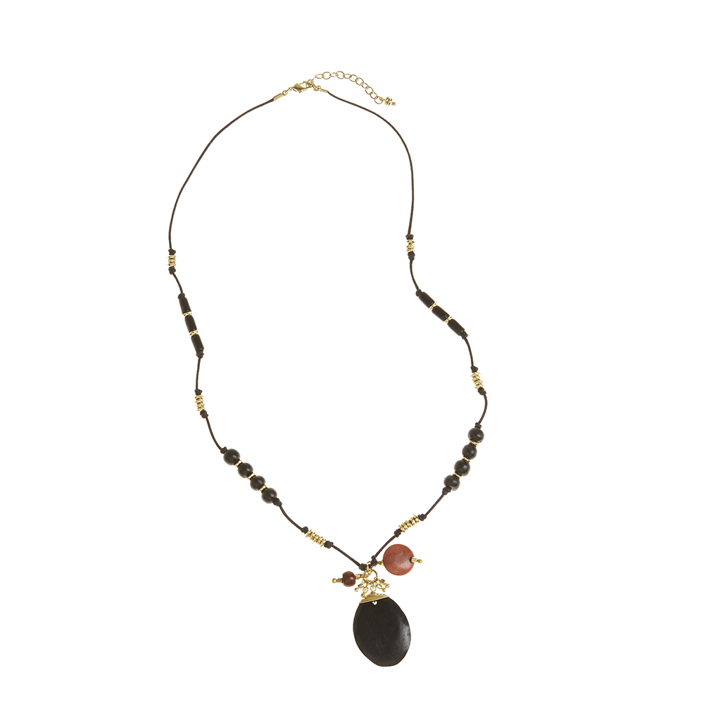 Tranquil Black Necklace