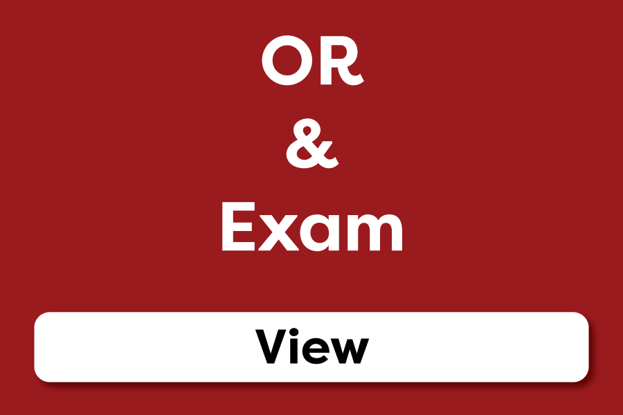 OR & Exam