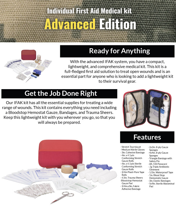 Advanced IFAK Kit Features