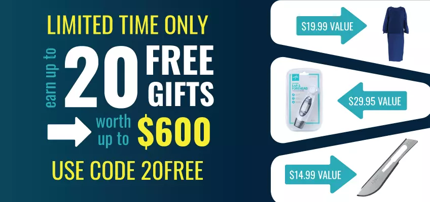 Earn up to 20 Free gifts