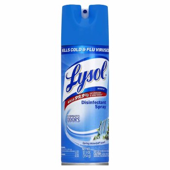 DISINFECTANT,LYSOL SPRAY SPRING WATERFALL 12OZ,EACH