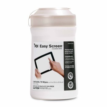 WIPE,CLEANER,SURFACE,EASY SCREEN,NONSTERILE,70/CN