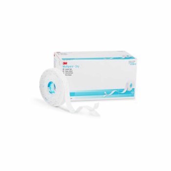 TAPE,SURGICAL DRY MULTIPORE .5"X5.5YD,12RL/BX