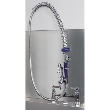 FAUCETS,VSSI,DECK MOUNTED,SPRAY UNIT,W/FAUCET,W/72" HOSE,STRAIGHT SPRAYER
