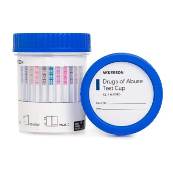 TEST KIT,DRUG SCREEN 12PANEL CUP W/BUP WAIVE,25/BX