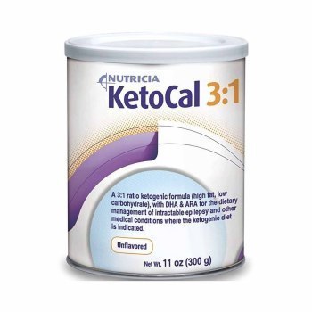 KETOCAL 3:1,POWDER,UNFLAVORED,11OZ,CAN,6/CS