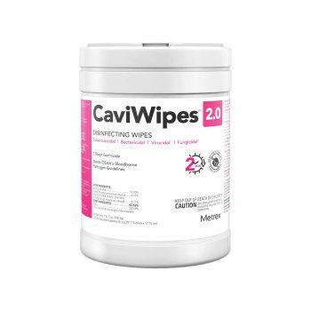 WIPE,WET DISINF CAVIWIPES 2.0,TOWELETTES 6"X6.75",160/CAN