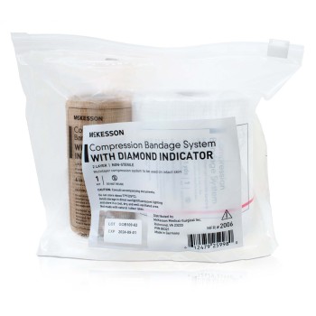BANDAGE,COMPRSN 2LAYER SYS N/S,8/CS