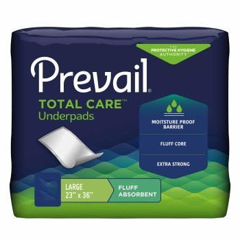 UNDERPAD,PREVAIL,INCONTINENCE,FLUFF,23"X36",25/PK