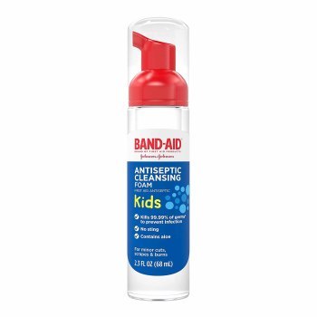 CLEANSER,FOAM BAND-AID KIDS ANTISEPTIC 2.3OZ,EACH