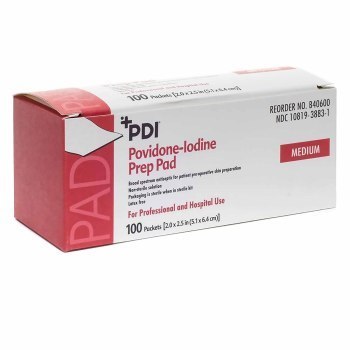 PAD,PVP PREP MED,100/BX