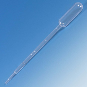 TRANSFER PIPET,5.0ML,150MM,LARGE BULB,GRADUATED TO 1ML,STERILE,400/CS