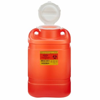 CONTAINER,SHARPS RED 20QT,8/CS