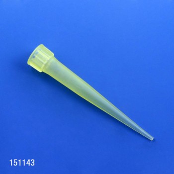 PIPETTE TIP,1-200UL,YELLOW,EPPENDORF STYLE,1000/BG