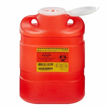 CONTAINER,SHARPS RED 8.2QT,EACH