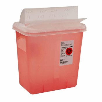 CONTAINER, SHARPS RED 2GL,20/CS