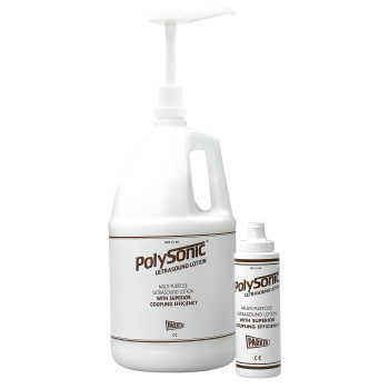 LOTION,ULTRASOUND,POLYSONIC,4 GALLONS,2 DISPENSERS,1 PUMP