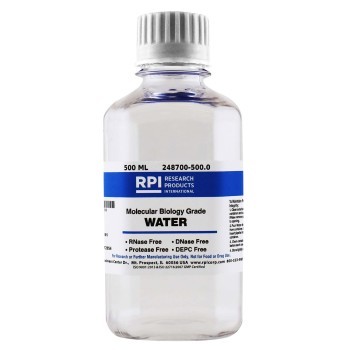 Water,Molecular Biology Grade,DNase and RNase Free,500 ml