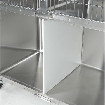 CAGE,SS,VSSI,DIVIDER KIT,CENTER,FOR 48 X 30IN DOUBLE DOOR CAGE,GRAVITY LATCH
