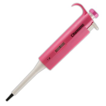 DIAMOND FIXED PIPETTE,1UL,PINK,EACH