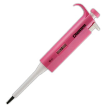 DIAMOND FIXED PIPETTE,10UL,PINK,EACH